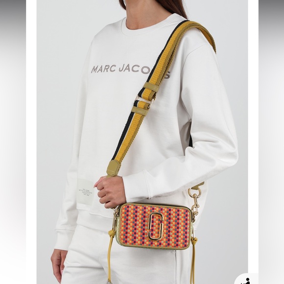 Marc Jacobs The Mixed Media Snapshot Bag - Picture 2 of 16